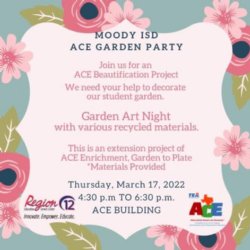 Garden Art Night info